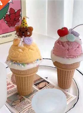 Ice Cream Silicone Candle Mold Soap Mold d Cake Chocolate
