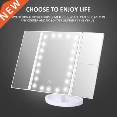 22 LED Light Makeup Mirror 1/2/3X Magnifying Cosmetic 3