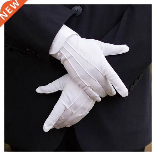 New White Formal Gloves Tactical Gloves Tuxedo Honor Guard P
