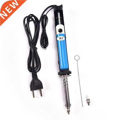 0W 220V EU Plug 2 in 1 Soldering Iron PCB Solder Sucker Pum