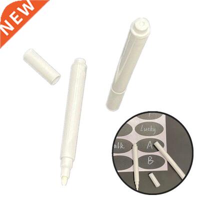 1/3Pcs Erasable Marker Pens for Kitchen Label Stickers White