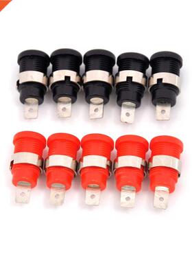 Hot! 10Pcs 4mm Banana Female Jack Socket Panel Mount Binding