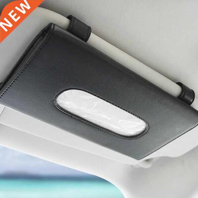 1 Pcs Car Tissue Box Towel Sets Car Sun Visor Tissue Box Hol