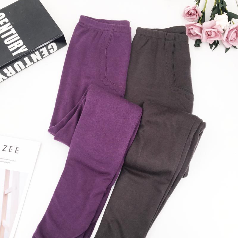 桑扶兰正品保暖内衣女内穿冬季双层加厚发热紧身中腰保暖裤秋裤