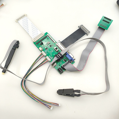 液晶电视机逻辑板TCON升级主程序电源伽马烧录工具转接板QK-809