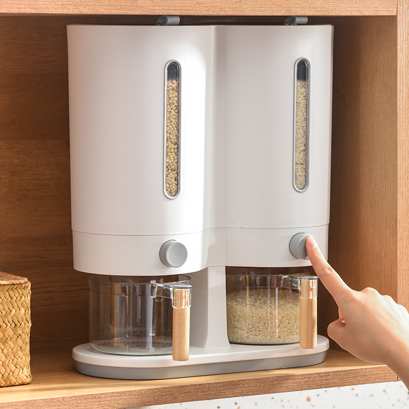 米桶家用五谷杂粮装大米收纳盒防虫防潮密封分格放储米箱米缸神器,厨房/烹饪用具,米桶/米缸,淘宝优惠券,粉丝福利购,淘宝优惠卷