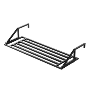 伸缩晾衣架阳台晾衣神器防盗窗护栏窗外晾晒杆窗户窗台室外晒鞋架