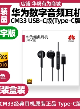 华为Mate X2X3X5X6XT/RS非凡设计经典数字耳机原装TypeC版CM33