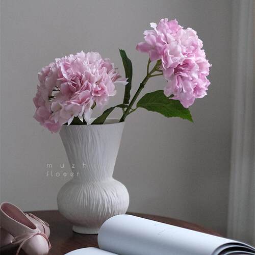 非洲堇钟型斑叶仿真花