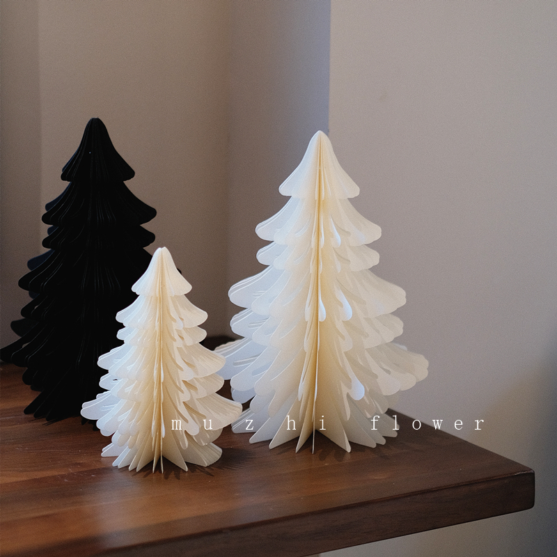 muzhiflower高颜值折纸圣诞树