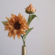 muzhi高级感逼真手感仿真花假花向日葵客厅餐桌装 饰摆件插花