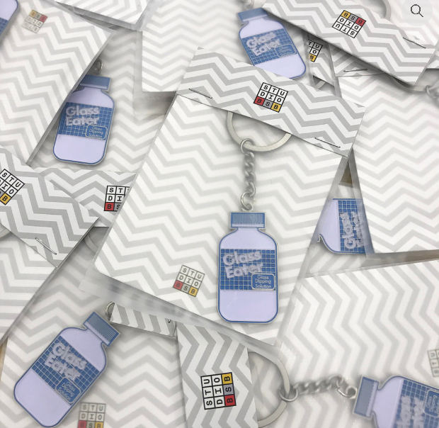 BSB鑰匙扣-Glass Eater Keychain by Wetch在類目 節慶用品/禮品, 創意禮品, 鑰匙扣中 - 來自Buy2taobao.com提供專業的淘寶代購服務