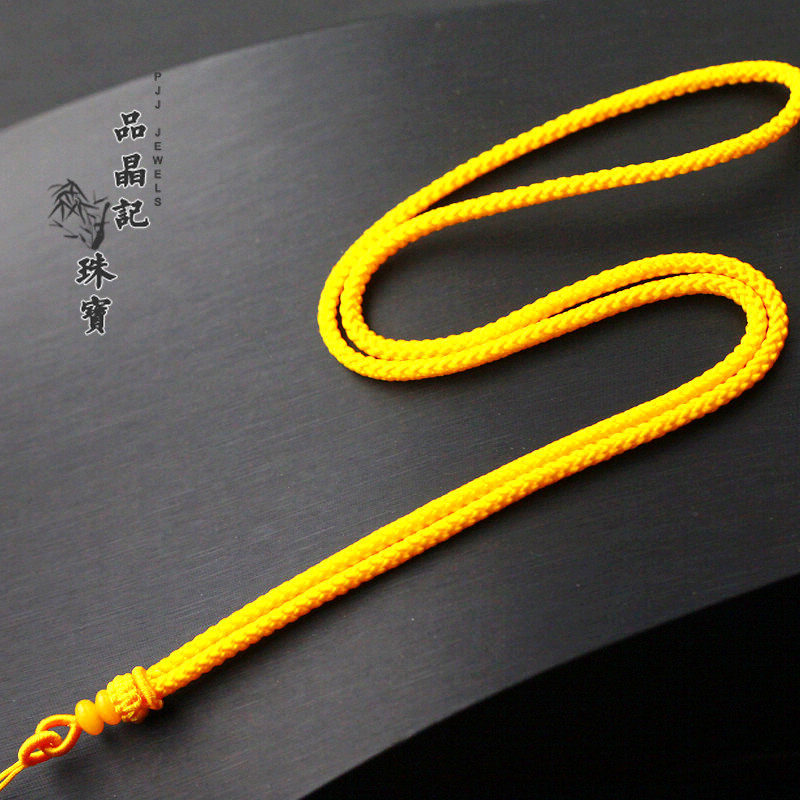 男女百搭高档时尚珠宝金银饰品百搭手工编织项链吊坠挂绳金龙玉绳,饰品/流行首饰/时尚饰品新,绳,淘宝优惠券,粉丝福利购,淘宝优惠卷