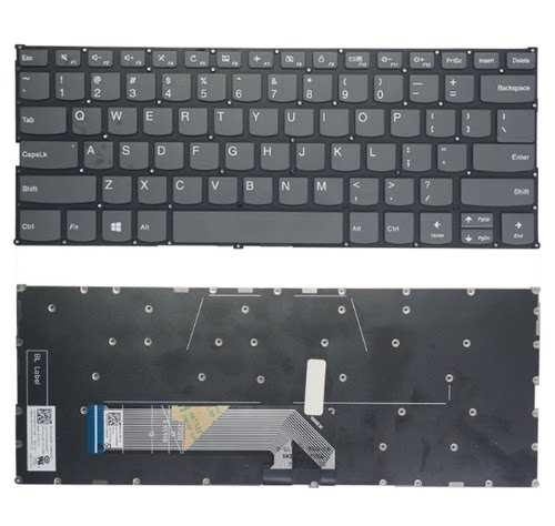 联想LENOVO 威6 PRO -14-IWL  THINKBOOK 14-IIL笔记本键盘背光US