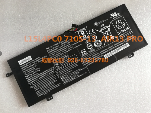 适用于:lenovo联想 小新 AIR13 PRO L15M4PC0 L15L4PC0电池