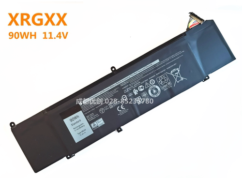 XRGXX适用戴尔外星人ALIENWARE M15 M17 G7 7590 7790笔记本电池