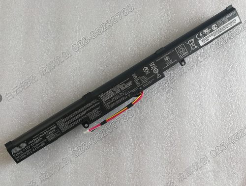 适用于：ASUS华硕 GL752VW N752V GL752JW A41N1501 N552V 电池