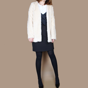 2020冬装新款外贸日本贵牌原单环保皮毛加厚保暖棉衣日单毛毛外套