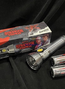 怪奇物语Stranger Things劲量LED手电筒NETFLIX美剧周边收藏礼物