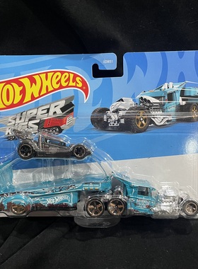 风火轮Hot wheels平板装载运输卡车Rig合金儿童玩具小汽车伴手礼