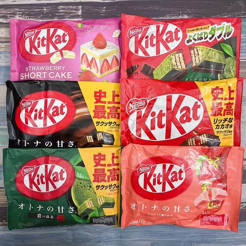 日本进口雀巢KitKat宇治威化