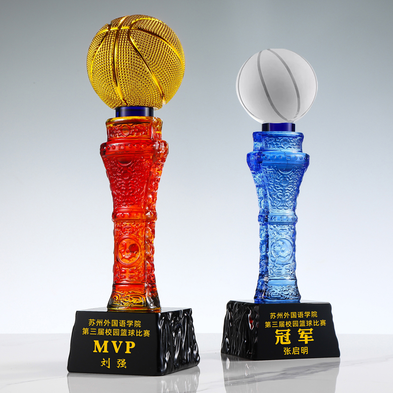 篮球足球台球运动奖杯定制