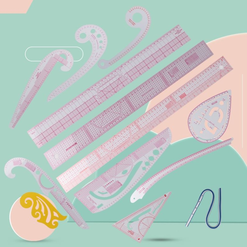 打版放码尺子服装比例制版制衣曲线裁剪裁工具多功能缝纫打板工具