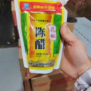 海螺万家花椒陈醋400ml袋带嘴方便使用食醋