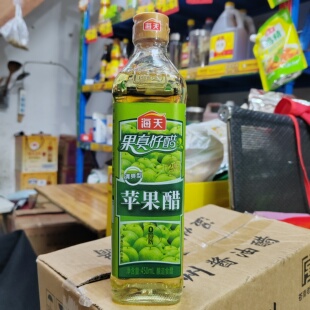 海天 苹果醋 果真好醋450ml瓶总酸3.5