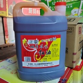 张学山牌正宗四川风味红油3.8升瓶