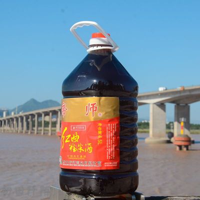 帝师老酒料酒4.5升14度温州黄酒老酒红曲糯米酒