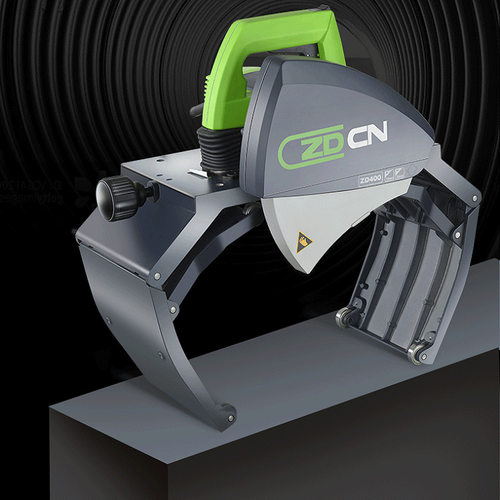 山东工厂全自动电动管道切割机 专用锯片原装管道分割器切割机