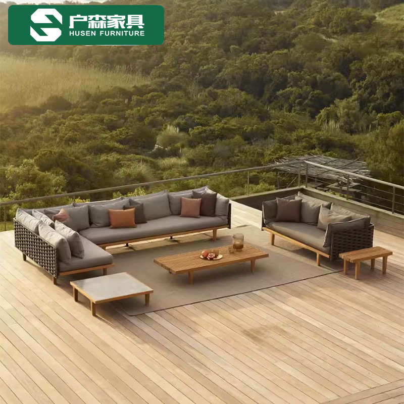 户外沙发阳台茶几组合客厅藤编花园室外庭院露天露台休闲实木家具,住宅家具,户外沙发,淘宝优惠券,粉丝福利购,淘宝优惠卷