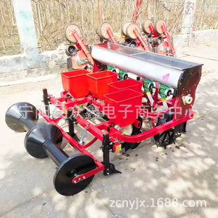 春花生播种机起垄施肥播种机夏花生播种机精播种农用油砂豆播种机