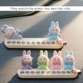 2025新款 女士专用挪车电话牌高级感创意临时停车牌可爱车内摆件