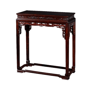 允典红木家具红酸枝巴里黄檀蝠鼠供台香案佛台供桌条几中式雕花