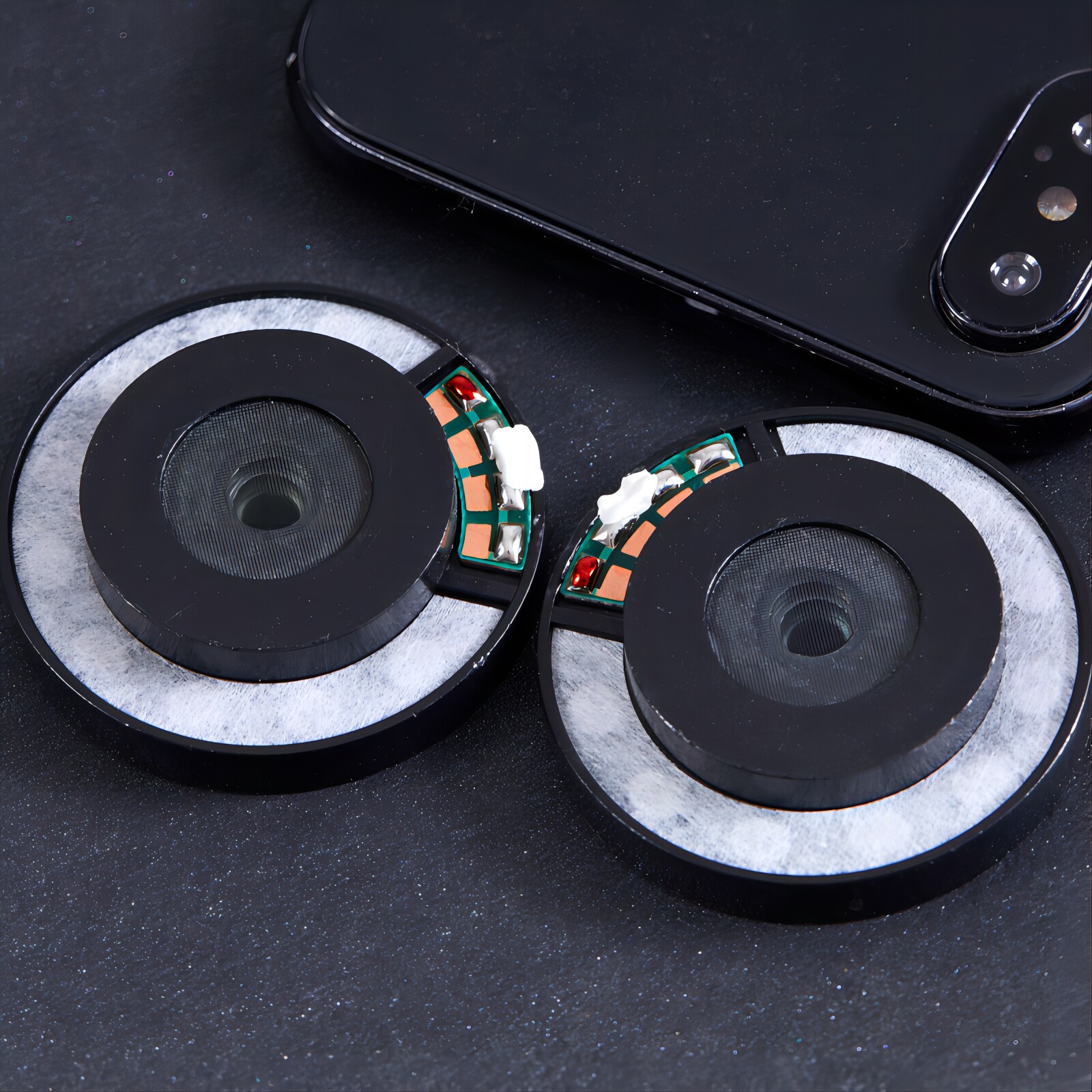 轻歌曼工厂直销40mm三层复合膜4003-32单元三频均衡头戴耳机喇叭