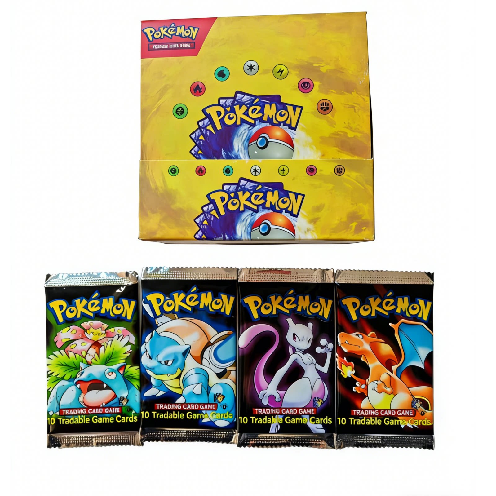 thumbnail for Pokémon Cards Mega Evolution Pokémon Super Evolution vmax Enhanced Reinforcements EX Gacha Mystery Box