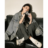 撞色多口袋水洗牛仔夹克外套上衣N9003/P105，男装夹克，星座202-3