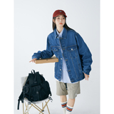 秋季新款多口袋潮流水洗牛仔夹情侣外套N606/P98，女装短外套，星座202-3