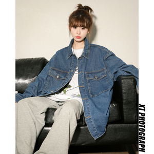 24款 新款水洗牛仔中性潮流衬衫夹克 N22/ P98，男装夹克，星座202-3