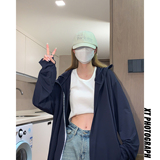 夏季纯色情侣款连帽长袖防晒衣薄款外套F109/P39，男装防晒衣，星座202-3