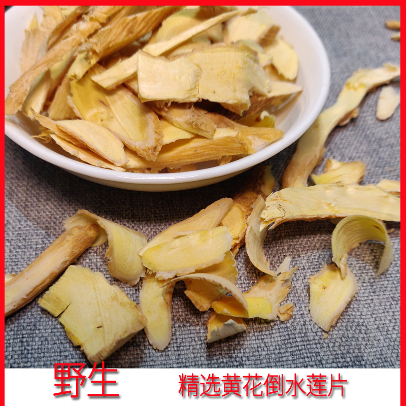 观音串 黄花倒水野生黄花参树根可食用产品莲 广西倒吊王黄花远志