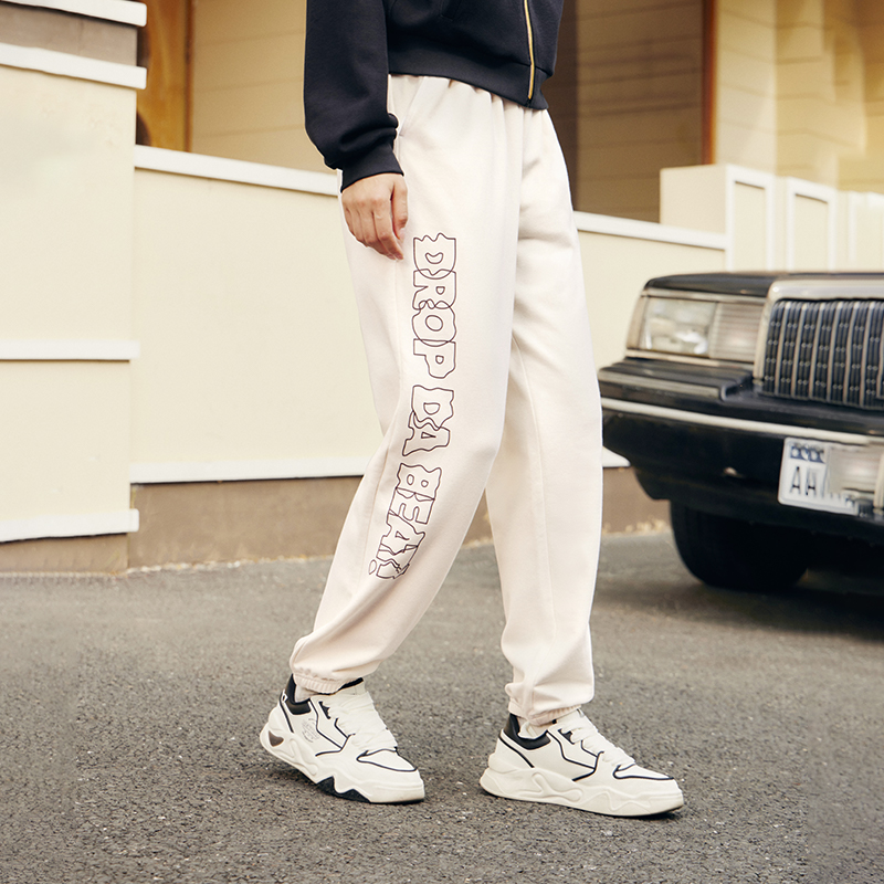 361女宽松美式运动裤休闲长裤