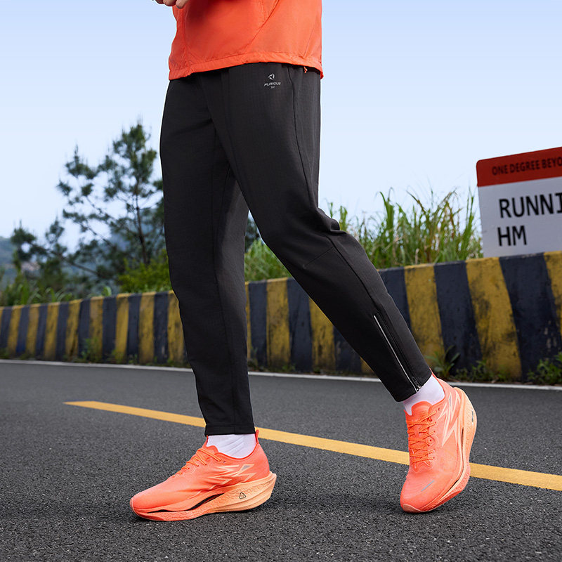 361运动裤男裤2026春季速干九分裤健身休闲裤宽松U型裤针织跑步裤