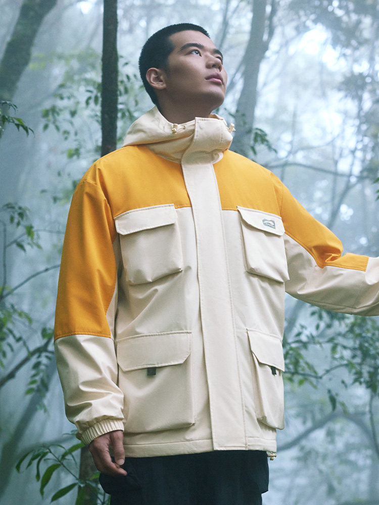 361 스포츠 자켓 남자 2024 겨울 방수 및 방풍 느슨한 야외 짠 윈드 브레이커 등산 의류 여성상의