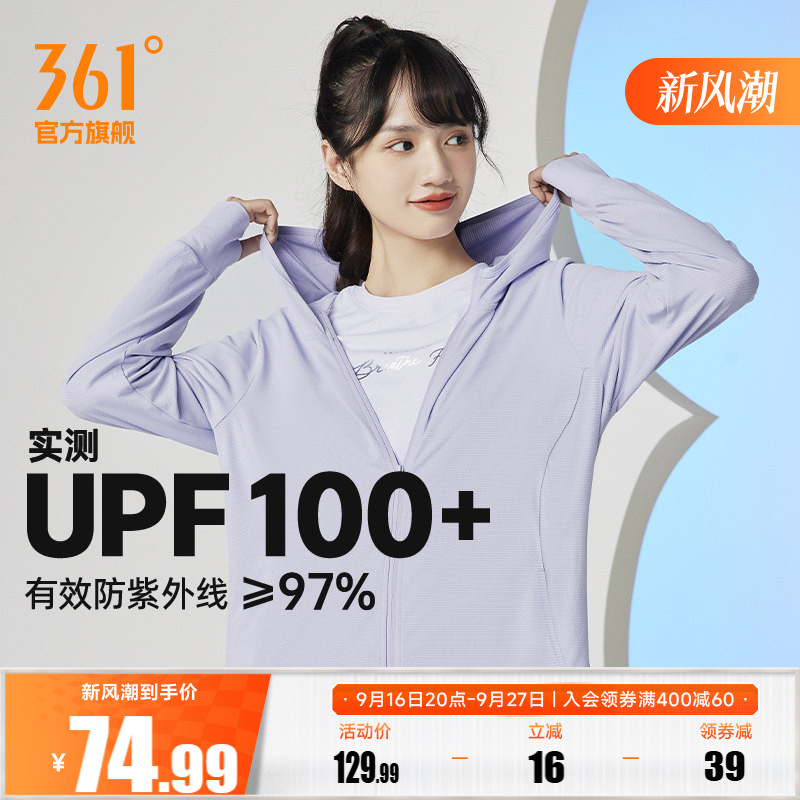 361女士透气防晒服皮肤衣										