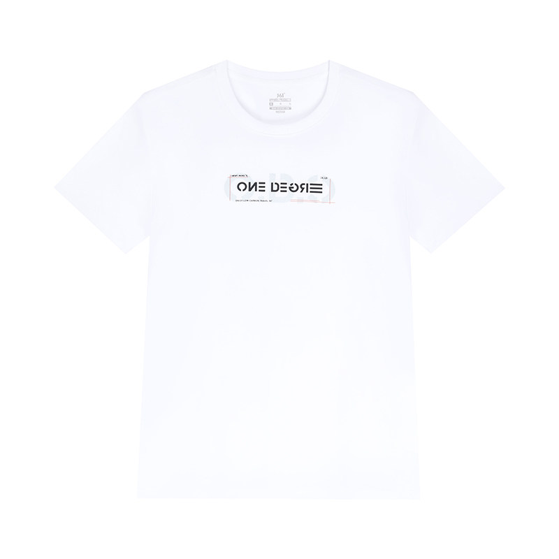 361度运动t恤男2026夏季新款宽松舒适上衣圆领短T恤