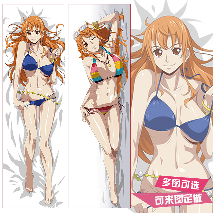 娜美抱枕周边海贼王等身抱枕二次元女帝抱枕动漫海贼王抱枕全身