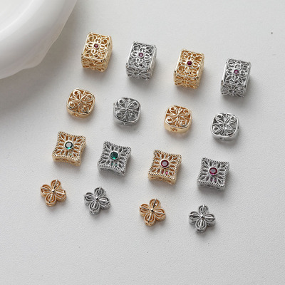 GLJG手工坊铜材质隔珠